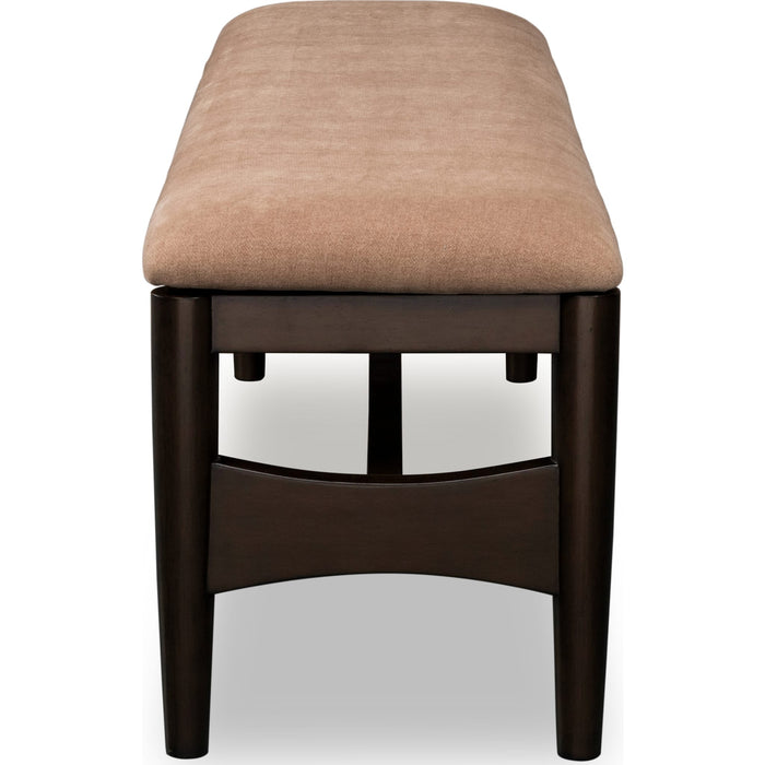 Modus Furniture Koko Upholstered Dining Bench in Minx 655450478888 TWXV65 Image 4