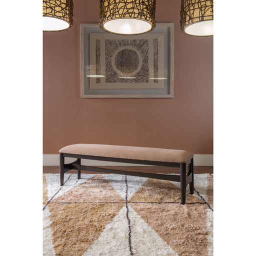 Modus Furniture Koko Upholstered Dining Bench in Minx 655450478888 TWXV65 Main Image