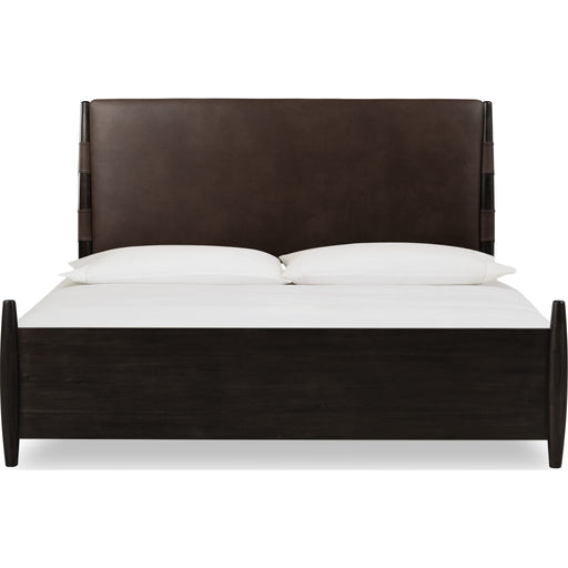 Modus Furniture Koko Upholstered Panel Bed in Minx  TWXVA  Image 1