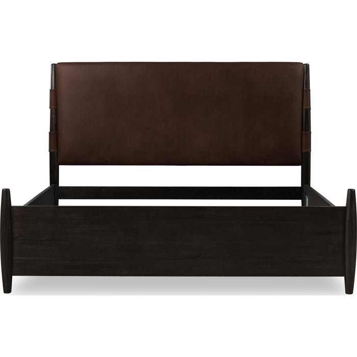 Modus Furniture Koko Upholstered Panel Bed in Minx  TWXVA  Image 4
