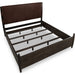 Modus Furniture Koko Upholstered Panel Bed in Minx  TWXVA  Image 7
