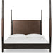 Modus Furniture Koko Upholstered Poster Bed in Minx  TWXVB  Image 2