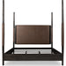 Modus Furniture Koko Upholstered Poster Bed in Minx  TWXVB  Image 5