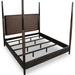 Modus Furniture Koko Upholstered Poster Bed in Minx  TWXVB  Image 6