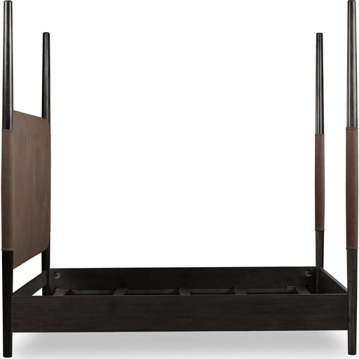 Modus Furniture Koko Upholstered Poster Bed in Minx  TWXVB  Image 7