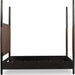 Modus Furniture Koko Upholstered Poster Bed in Minx  TWXVB  Image 7
