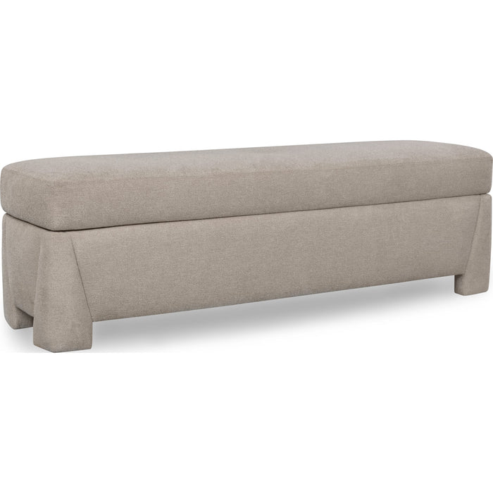 Modus Furniture Langford Uph Bench  Moondust 655450543999 YE4W91 Image 1
