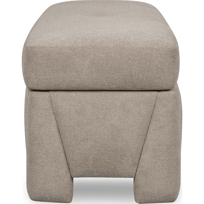 Modus Furniture Langford Uph Bench  Moondust 655450543999 YE4W91 Image 3