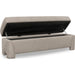Modus Furniture Langford Uph Bench  Moondust 655450543999 YE4W91 Image 4