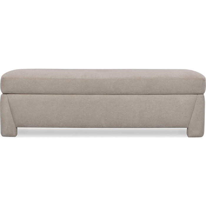 Modus Furniture Langford Uph Bench  Moondust 655450543999 YE4W91 Main Image