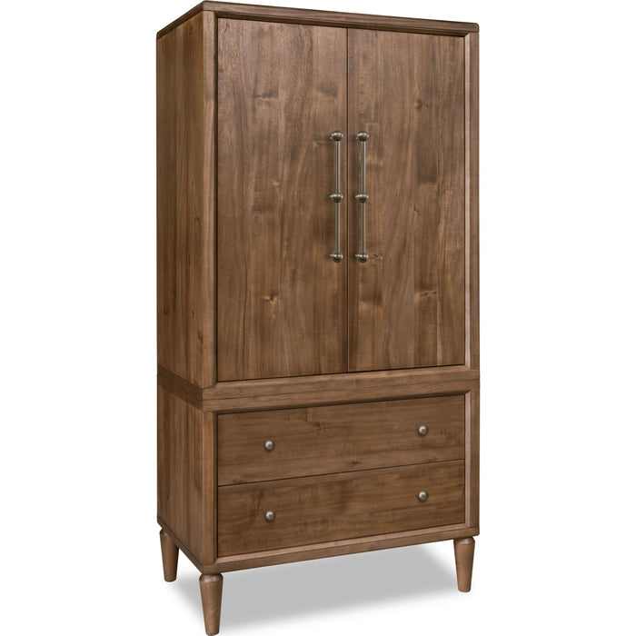 Modus Furniture Langley Acacia Wood Door Chest in Autumn Forest 655450497285 WDZX86 Image 2