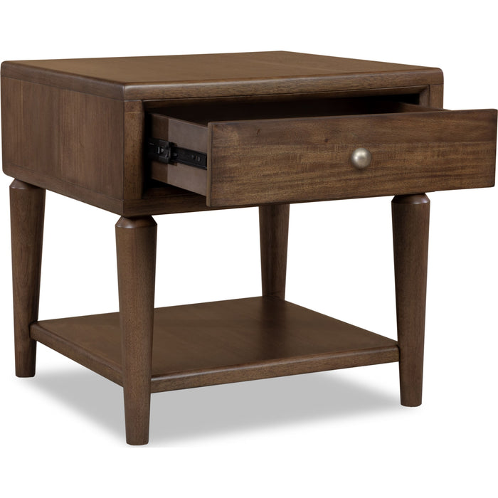 Modus Furniture Langley End Table  Aut Forest 655450521157 WDZX22 Image 3
