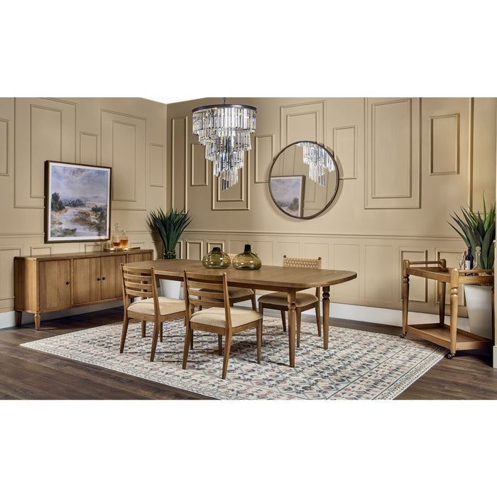 Modus Furniture Langley Ext Dn Table  Cbn Glw 655450500930 WD2D60 Image 9