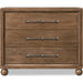 Modus Furniture Langley Three Drawer Acacia Wood Bachelor Chest in Autumn Forest 655450497278 WDZX85 Image 1