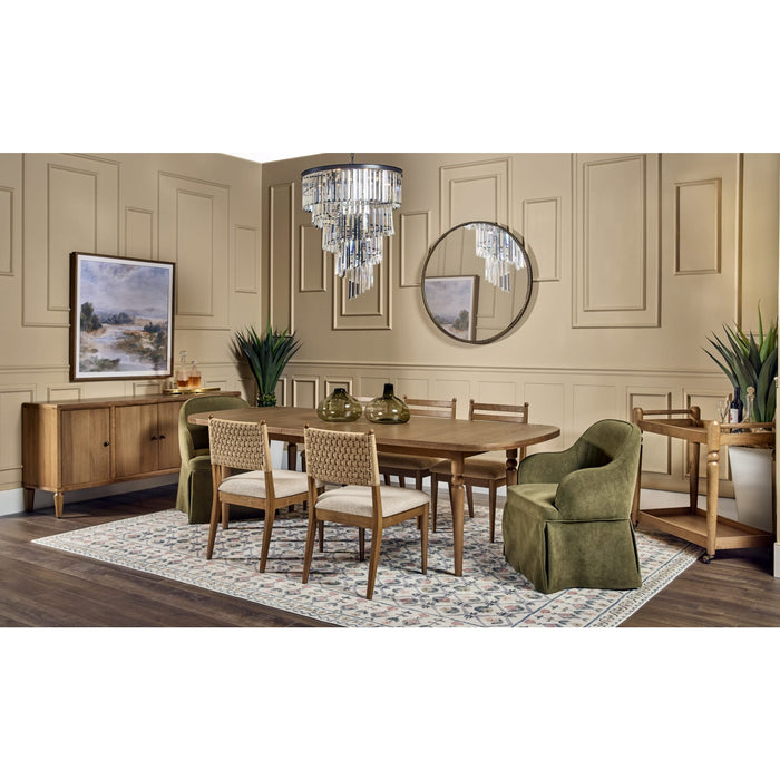 Modus Furniture Langley Wvn Bk Chr  SwtC Glw 655450500947 WD2D63 Image 5