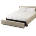 Modus Levi Tufted Footboard Storage Bed in Toast LinenImage 6