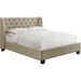 Modus Furniture Levi Tufted Platform Bed in Toast Linen (2026)  XYL7J  Image 2