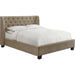 Modus Furniture Levi Tufted Platform Bed in Toast Linen  3ZL7L 46 Image 5