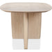 Modus Furniture Liv Ash Wood Oval Dining Table in White Sand 655450444081 QHTP61 Image 4