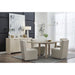 Modus Furniture Liv Ash Wood Rectangular Dining Table in White Sand 655450444074 QHTP60 Image 3