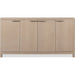Modus Furniture Liv Four Door Ash Wood Sideboard in White Sand 655450444159 QHTP78 Image 2