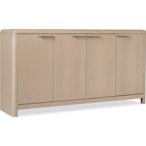 Modus Furniture Liv Four Door Ash Wood Sideboard in White Sand 655450444159 QHTP78 Image 3