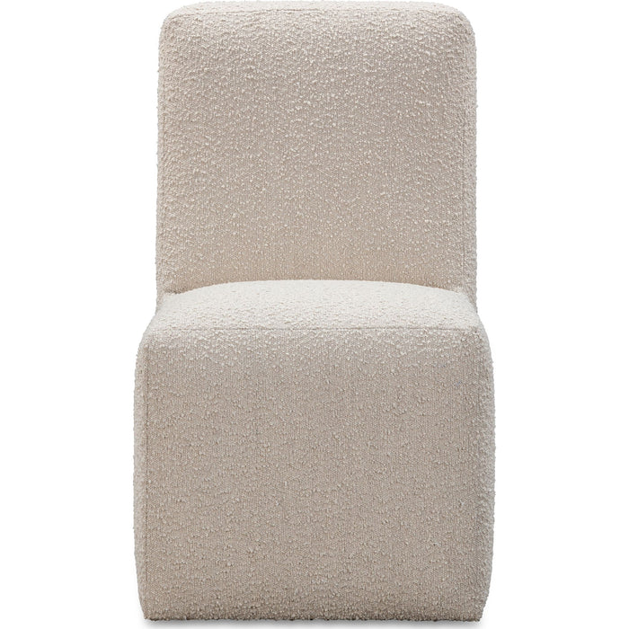 Modus Furniture Liv Fully Upholstered Dining Chair in Brun Boucle 655450450587 QHTP64B Image 1
