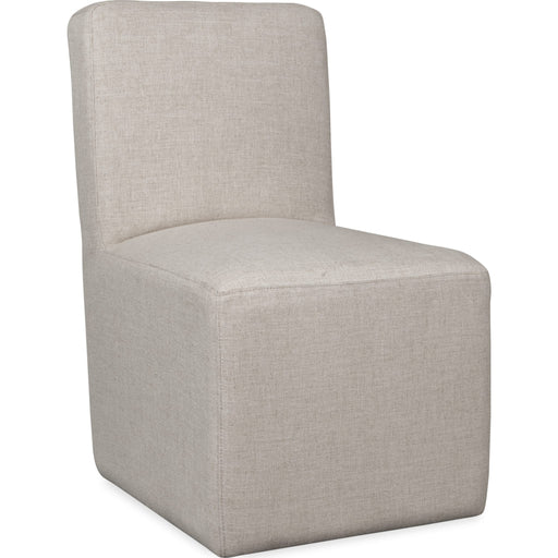 Modus Furniture Liv Fully Upholstered Dining Chair in Natural Linen 655450450570 QHTP64A Image 1