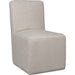 Modus Furniture Liv Fully Upholstered Dining Chair in Natural Linen 655450450570 QHTP64A Image 1