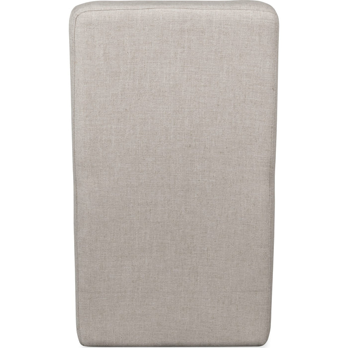 Modus Furniture Liv Fully Upholstered Dining Chair in Natural Linen 655450450570 QHTP64A Image 3