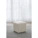 Modus Furniture Liv Fully Upholstered Dining Ottoman in Brun Boucle 655450444142 QHTP65B Main Image