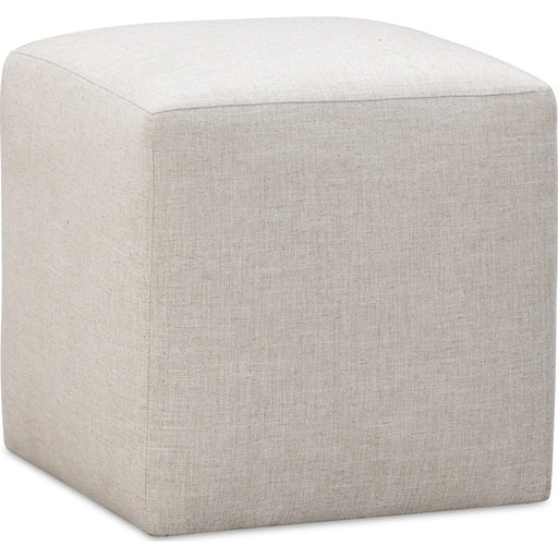 Modus Furniture Liv Fully Upholstered Dining Ottoman in Natural Linen 655450444135 QHTP65A Main Image