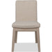 Modus Furniture Liv Solid Wood Dining Chair in White Sand and Brun Boucle 655450450563 QHTP63B Main Image