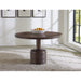 Modus Furniture Liyana Solid Wood Round Dining Table in Natural Tan 655450414268 PJRT60 Image 1