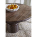 Modus Furniture Liyana Solid Wood Round Dining Table in Natural Tan 655450414268 PJRT60 Image 2