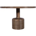 Modus Furniture Liyana Solid Wood Round Dining Table in Natural Tan 655450414268 PJRT60 Image 6