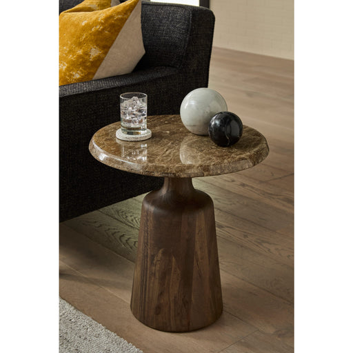 Modus Furniture Lloyd Mbl End Tbl TmrndEmpBrn 655450521324 XPYH22M Main Image