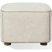 Modus Furniture Louis Upholstered Ottoman in Natural Linen 655450534782 MQMW94 Image 2