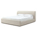 Modus Louis Upholstered Platform Bed in Natural Linen Image 5