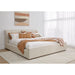 Modus Louis Upholstered Platform Bed in Natural LinenImage 2