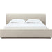 Modus Furniture Louis Upholstered Platform Bed in Natural Linen  MQMWH  Image 8