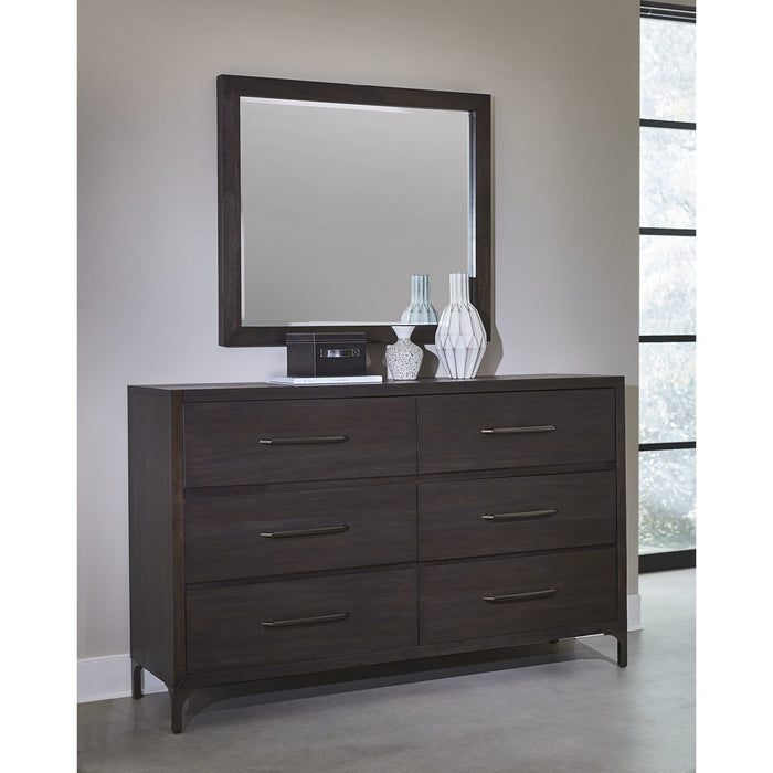 Modus Furniture Lucerne Mirror in Vintage Coffee 655450300431 5NL283 Image 3