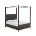 Modus Lucerne Upholstered Canopy Bed in Vintage CoffeeImage 4