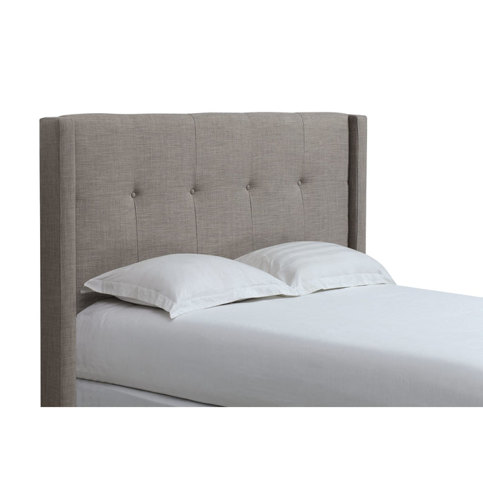 Modus Madeleine Wingback Upholstered Headboard in Dolphin Linen Image 4
