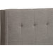 Modus Furniture Madeleine Wingback Upholstered Headboard in Dolphin Linen  3ZH3L BH7 Image 3