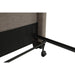 Modus Furniture Madeleine Wingback Upholstered Headboard in Dolphin Linen  3ZH3L BH7 Image 7