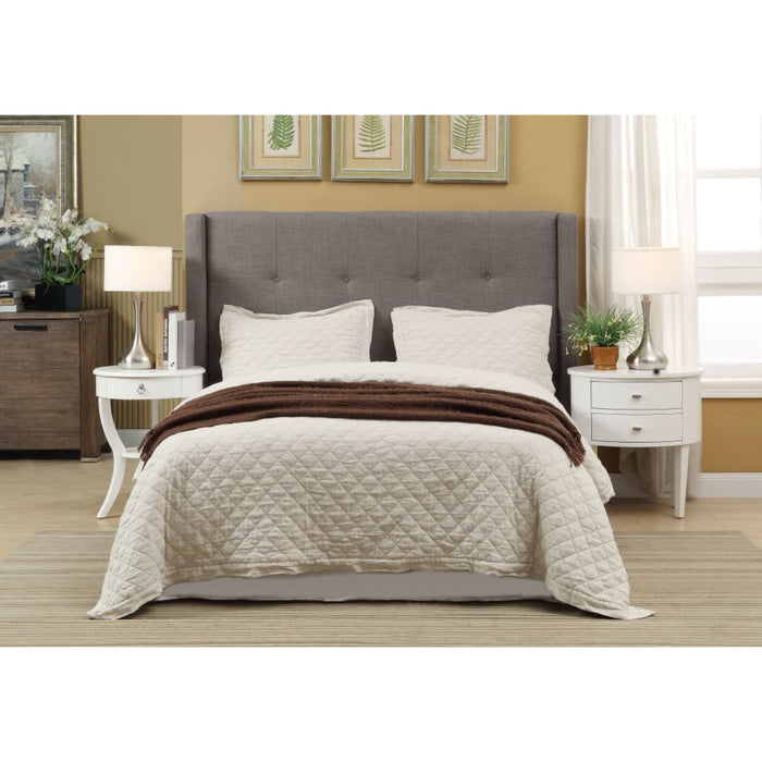 Modus Furniture Madeleine Wingback Upholstered Platform Bed (2026)  XYH3A  Main Image