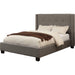 Modus Furniture Madeleine Wingback Upholstered Platform Bed  3ZH3L 7 Image 4