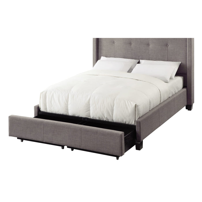 Modus Madeleine Wingback Upholstered Platform Storage Bed Image 5