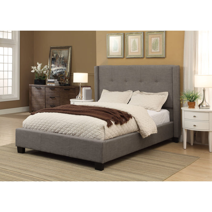 Modus Furniture Madeleine Wingback Upholstered Platform Storage Bed (2026)  XYH3B  Image 1